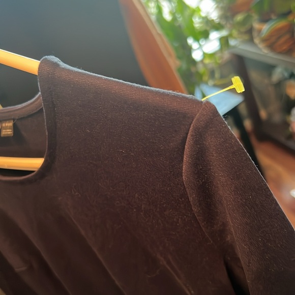 Esmara navy medium ruffle sleeve dress, NWOT, shift dress - Picture 4 of 7